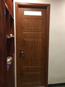 Cửa thép vân gỗ
